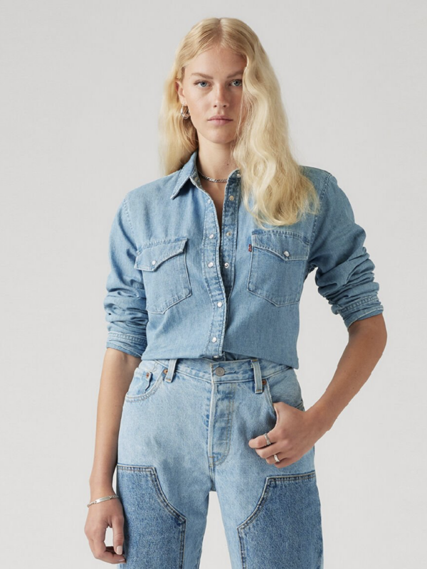 Levis Iconic Western Ls Shirt