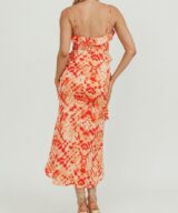 Here Comes the Sun Katie Ruffle Maxi Dress