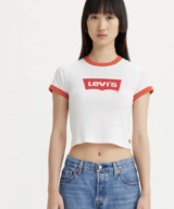 Levis Graphic Mini Ringer Tee