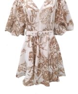 Ave Nia Mini Dress W/Belt