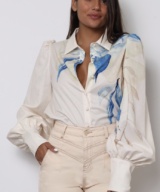 White Sandstorm Arielle L/S Shirt