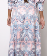 White Sandstorm Oppulant Goddess Maxi Drs
