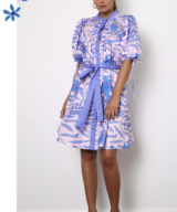 White Sandstorm Delilah Ss Mini Dress