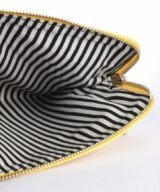 Adorne Becca Stitch Zip Pouch