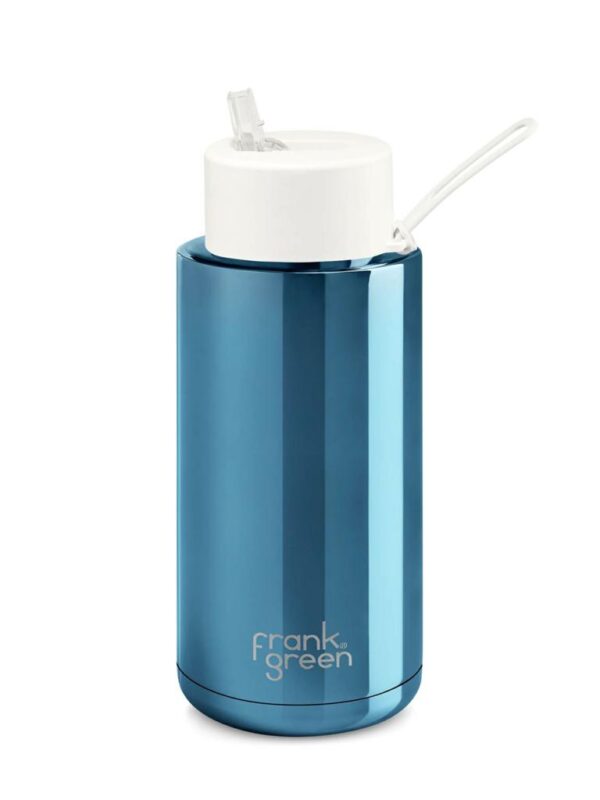 Frank Green 34OZ Chrome Reuse Bottle