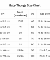 Havaianas Hav=baby Disney Class 23