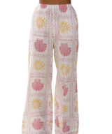 By Frankie Swirl White Pant