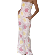 By Frankie Swirl White Pant