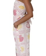 By Frankie Swirl White Scarf Top