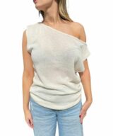 By Frankie Logan S/Less Knit Top