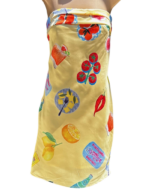 By Frankie Pasta Yellow Mini Dress