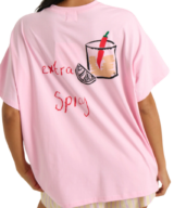 By Frankie Spicy Pink Tee