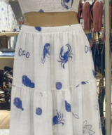 By Frankie Valery Os Shirred Top