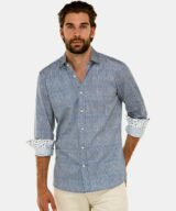 Brooksfield Printed Dress Shirt