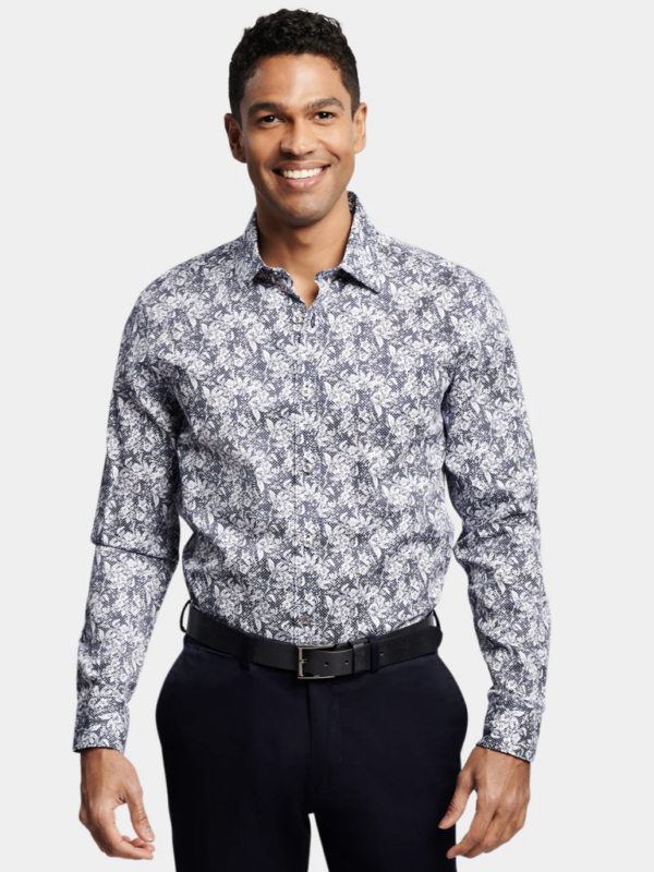 Brooksfield Premium Print Ls Shirt