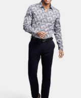 Brooksfield Premium Print Ls Shirt
