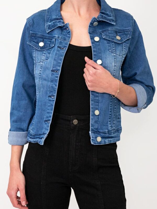 Country Denim Cd Crop Jacket