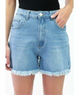 Country Denim Cd Fray Hem Shorts