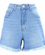 Country Denim Cd Fray Hem Shorts