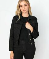 Country Denim Cd Black Denim Jacket