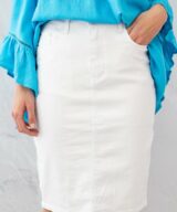 Country Denim Cd Midi Skirt