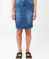 Country Denim Cd Midi Length Skirt