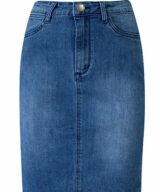 Country Denim Cd Midi Length Skirt