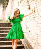 Fria Silver Wishes Balloon Slv Dress