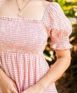Fria Silver Wishes Rylie Puff Slv Mini Dress