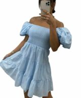 Aiyana Lily Puff Sleeve Mini Dre