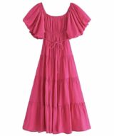 Pink Diamond Valentina Midi Dress