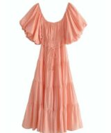 Pink Diamond Valentina Midi Dress