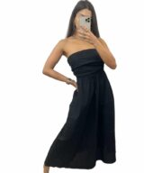 Pink Diamond Nicole Strapless Maxi