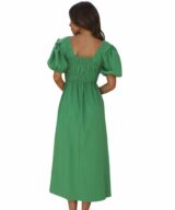 Pink Diamond Kathryn Puff Slv Midi