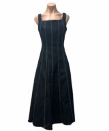 Pink Diamond Leanna Midi Pleat Dress