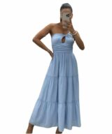 Pink Diamond Skye Os Maxi Dress