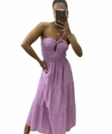Pink Diamond Skye Os Maxi Dress