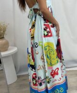 Pink Diamond Caroline Maxi Dress
