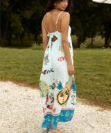 Pink Diamond Caroline Maxi Dress