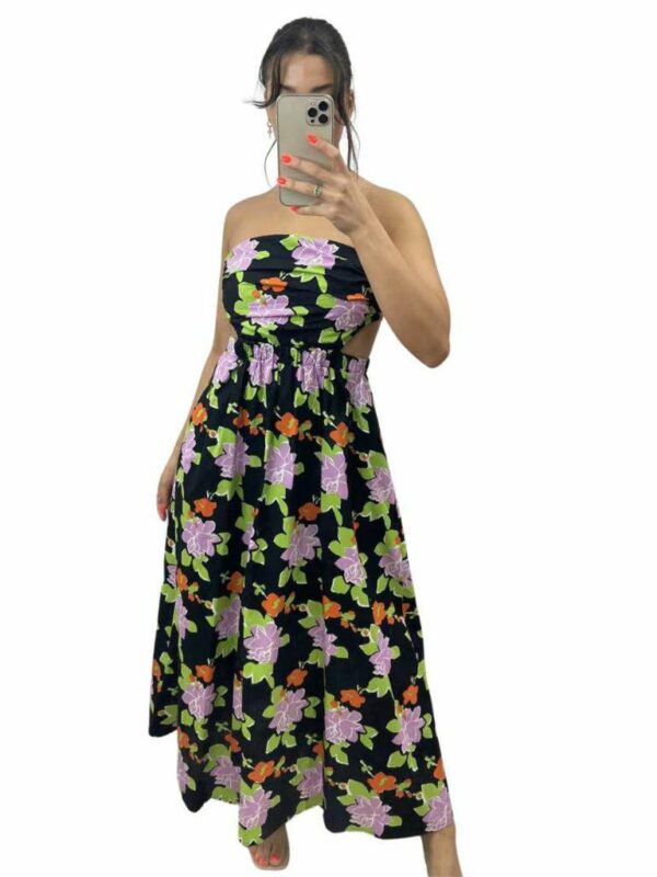 Pink Diamond Felicity Strapless Maxi