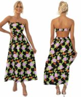 Pink Diamond Felicity Strapless Maxi