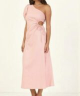 Pink Diamond Itzel Side Cut Out Maxi D