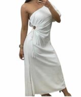 Pink Diamond Itzel Side Cut Out Maxi D