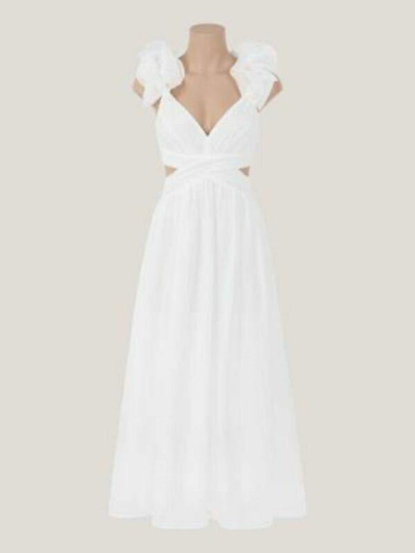 Sweet Pot Kaliyah Ruffle Maxi Dres