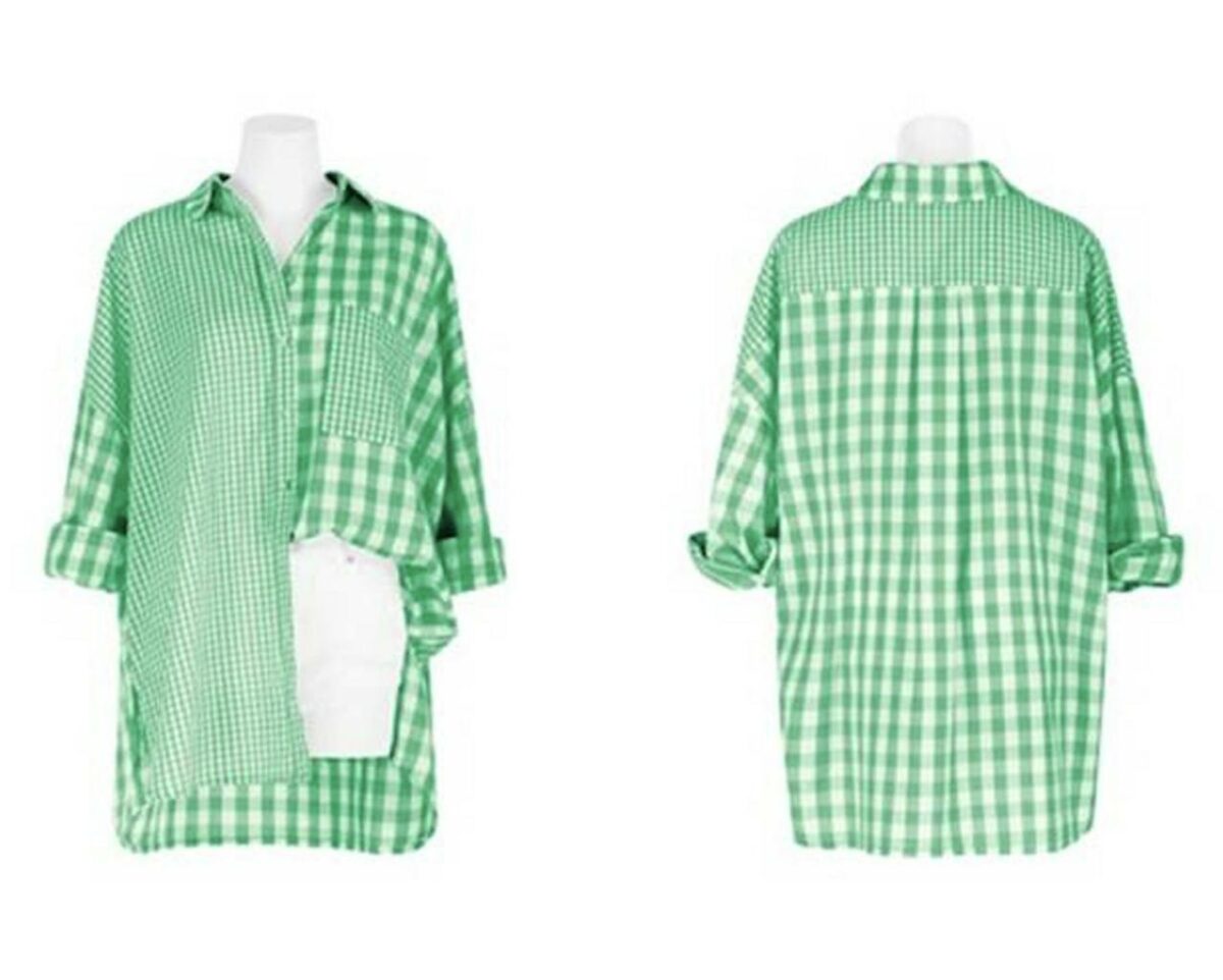 All About May Talika Check Ls Shirt