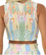 Runaway Heart Skylar Shirred Crop Top