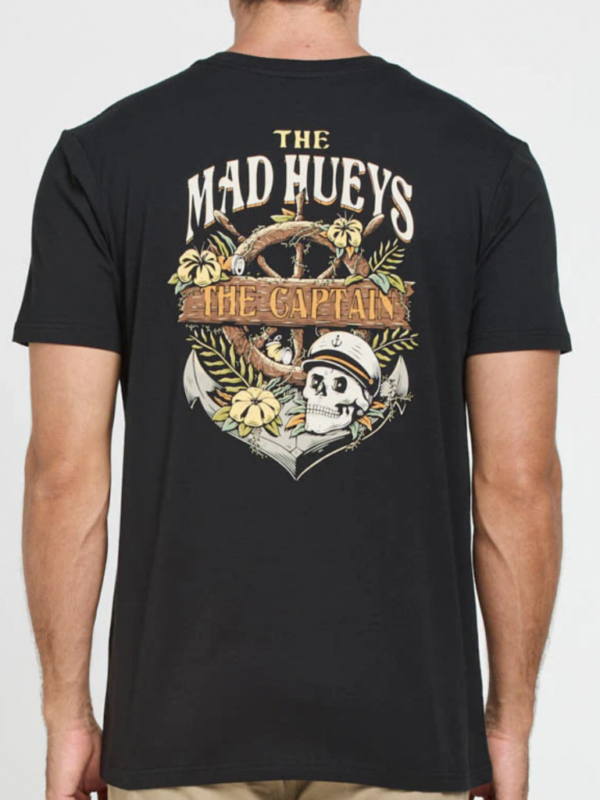 Mad Hueys Shipwrecked Captain Tee