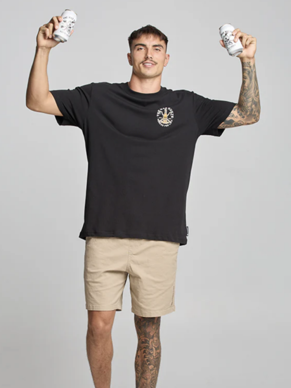 Mad Hueys Hooked for Life Ss Tee
