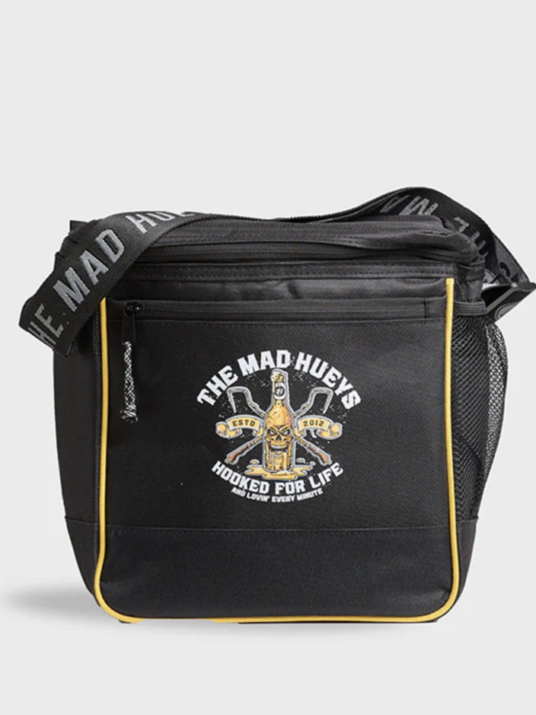 Mad Hueys Hooked for Life Cooler Bg