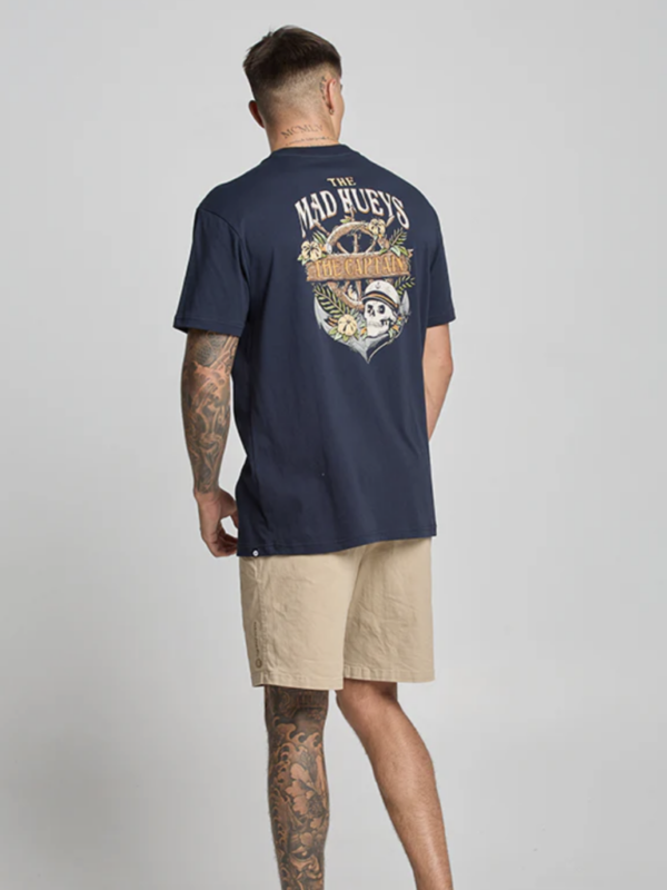 Mad Hueys Shipwrecked Captain Tee